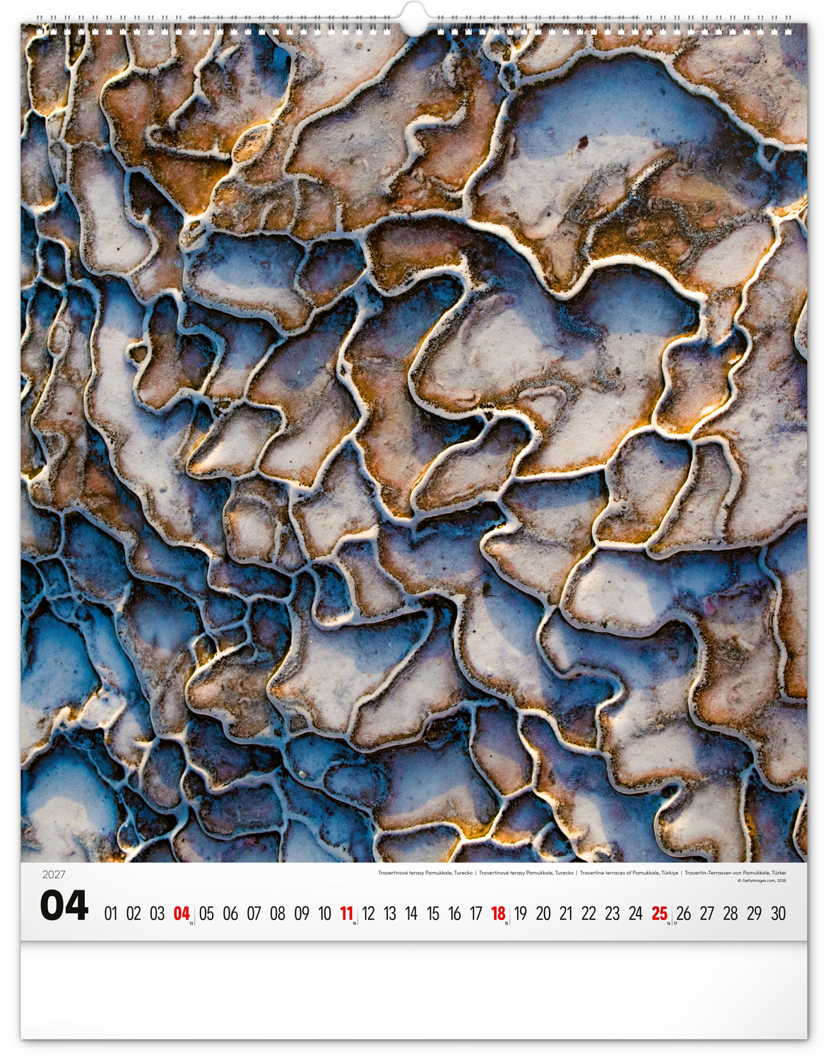 Wandkalender Energie 2027, 48 x 56 cm