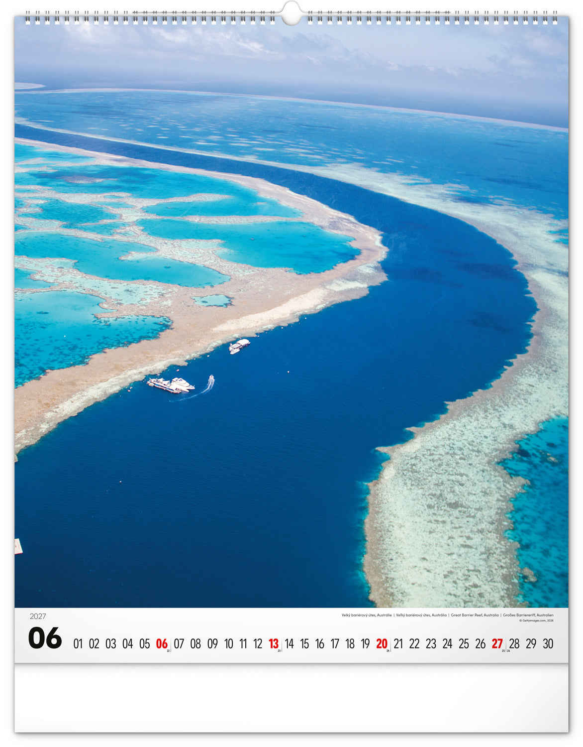 Wandkalender Energie 2027, 48 x 56 cm