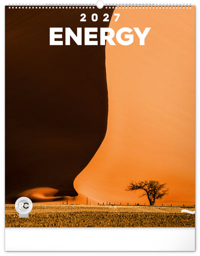 Wandkalender Energie 2027, 48 x 56 cm