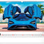 Wandkalender Autos 2027, 48 x 33 cm