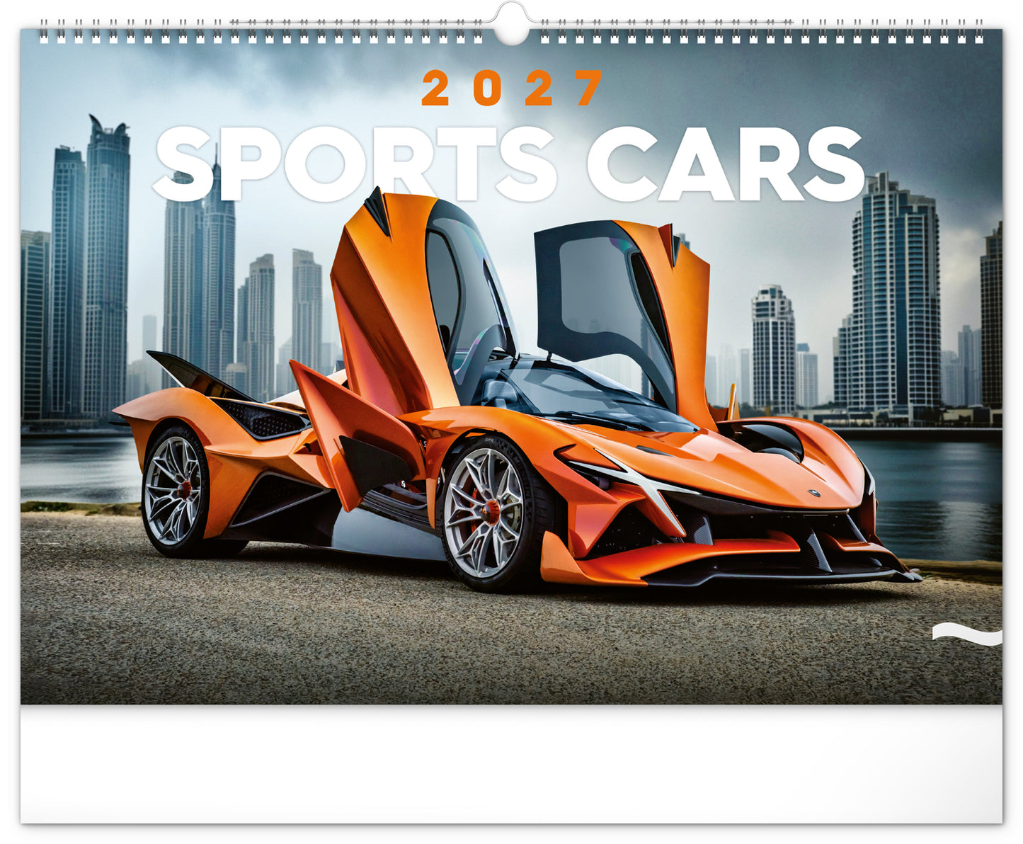 Wandkalender Autos 2027, 48 x 33 cm