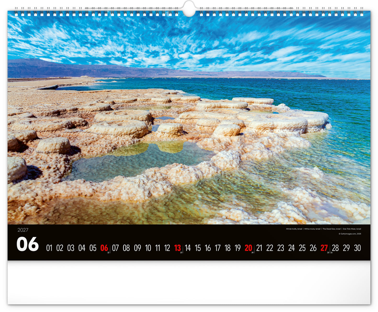Wandkalender Landschaften 2027, 48 x 33 cm