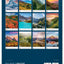 Wandkalender Berge 2027, 33 x 46 cm