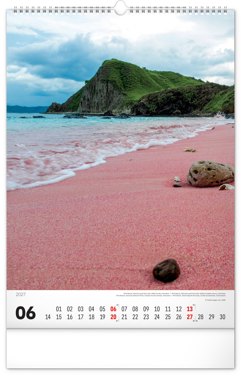 Wandkalender Nationalparks der Welt 2027, 33 x 46 cm