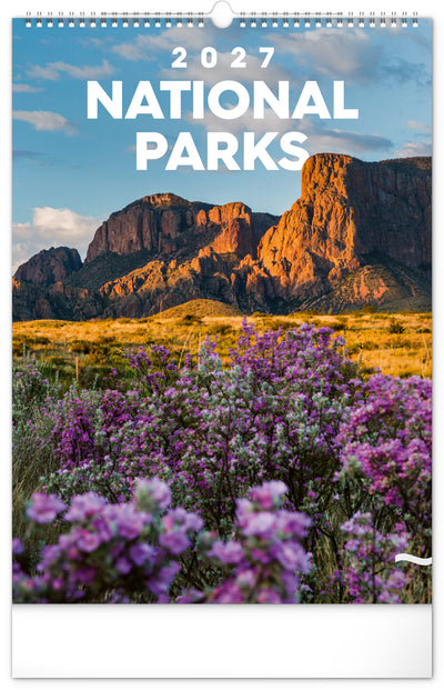 Wandkalender Nationalparks der Welt 2027, 33 x 46 cm