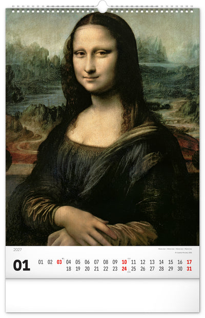 Wandkalender Renaissance 2027, 33 x 46 cm