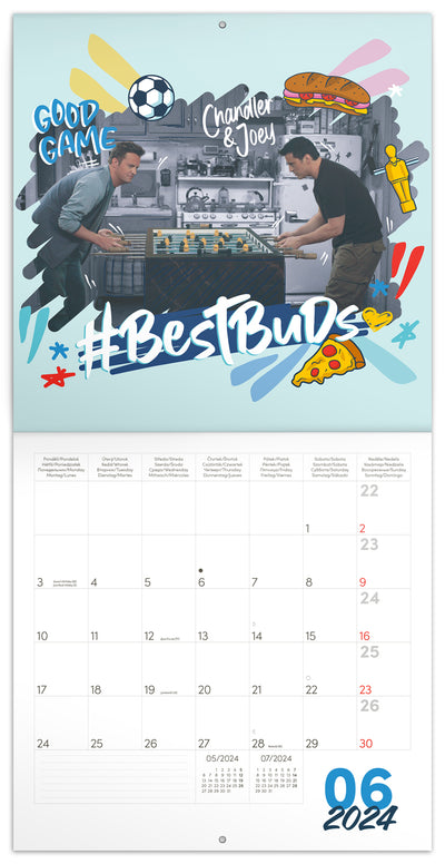 Broschürenkalender Friends 2024