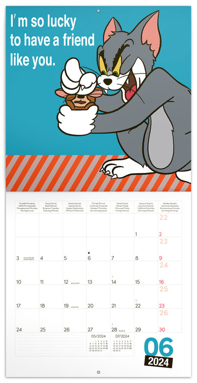 Broschürenkalender Tom a Jerry 2024