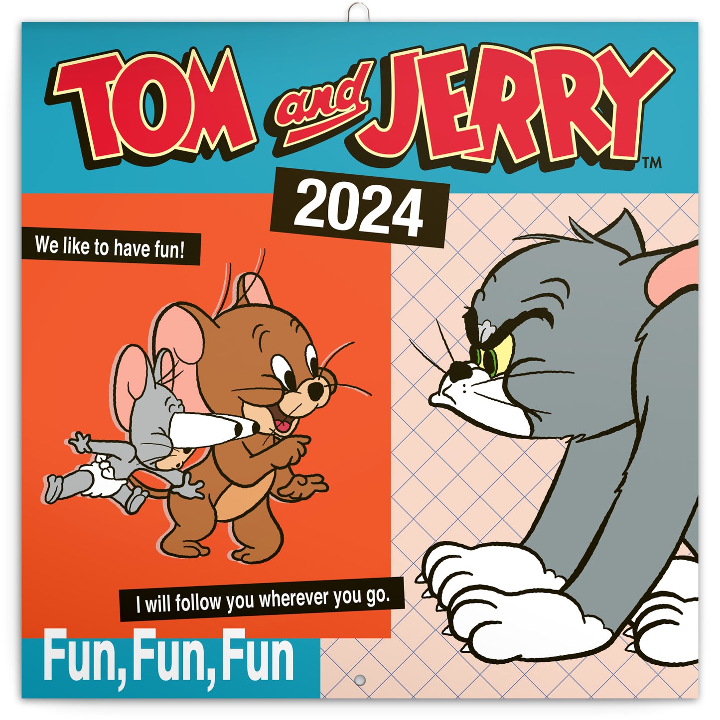 Broschürenkalender Tom a Jerry 2024