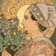 Broschürenkalender Alfons Mucha 2024, 30 × 30 cm