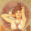 Broschürenkalender Alfons Mucha 2024, 30 × 30 cm