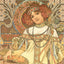 Broschürenkalender Alfons Mucha 2024, 30 × 30 cm