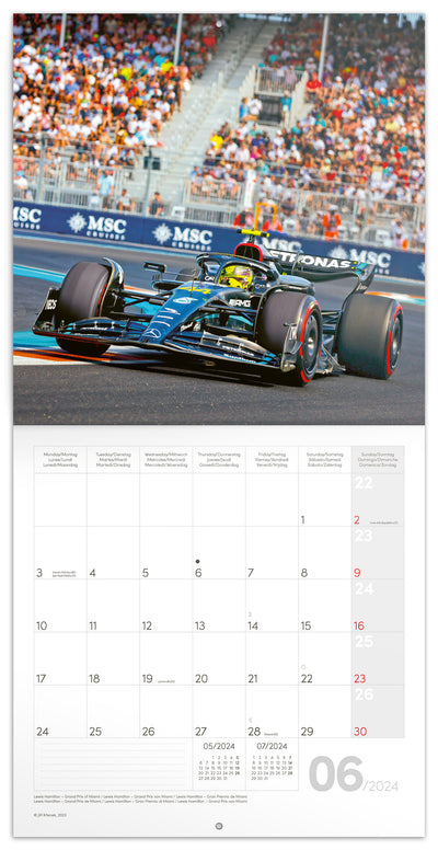 Broschürenkalender Formule – Jiri Krenek 2024, 30 × 30 cm