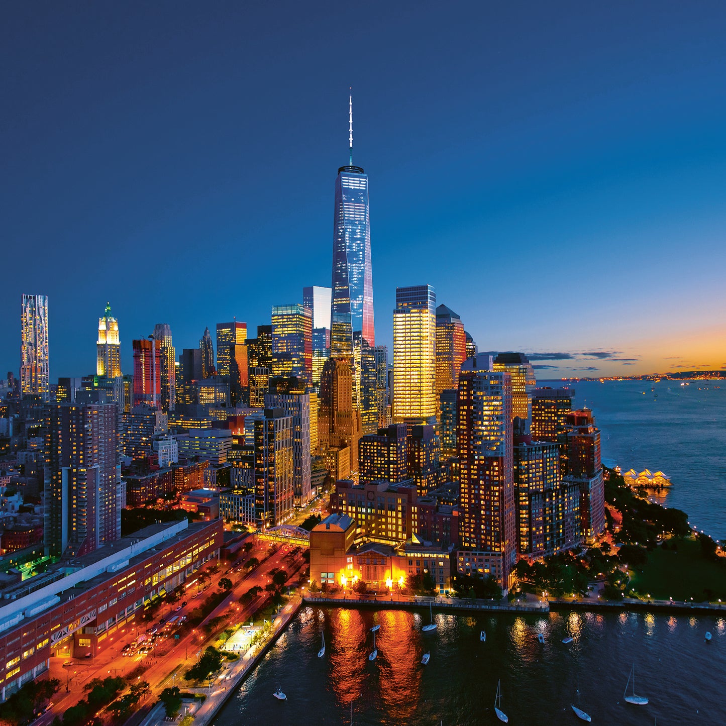 Broschürenkalender New York 2024, 30 × 30 cm