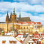 Broschürenkalender Prag 2024, 30 × 30 cm