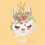 Broschürenkalender Happy Llamas 2025, 30 x 30 cm
