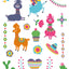 Broschürenkalender Happy Llamas 2025, 30 x 30 cm