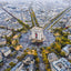 Broschürenkalender Paris 2025, 30 x 30 cm