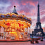 Broschürenkalender Paris 2025, 30 x 30 cm