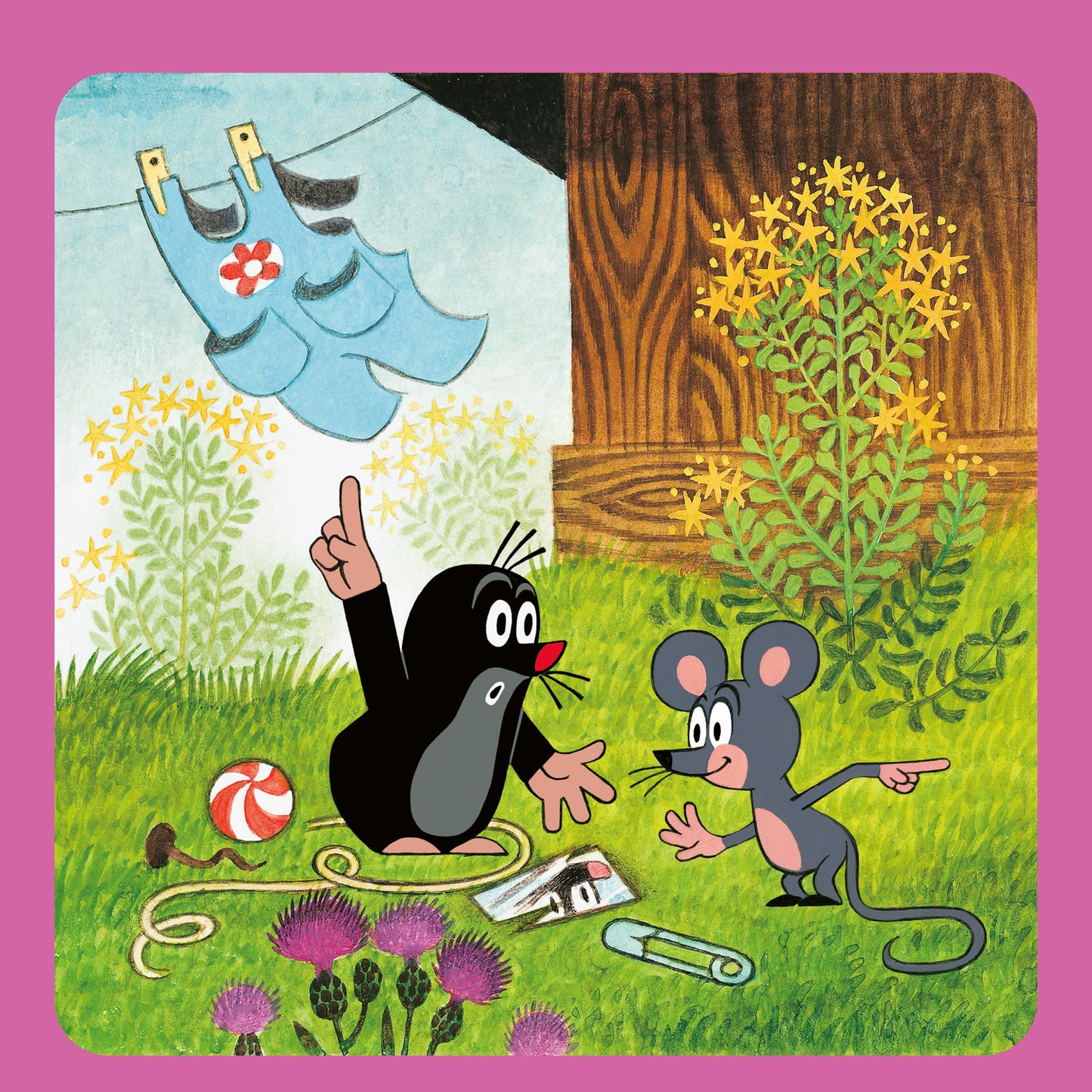 Broschürenkalender Der kleine Maulwurf 2026, 30 x 30 cm