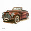 Broschürenkalender Classic Cars – Václav Zapadlík 2026, 30 x 30 cm