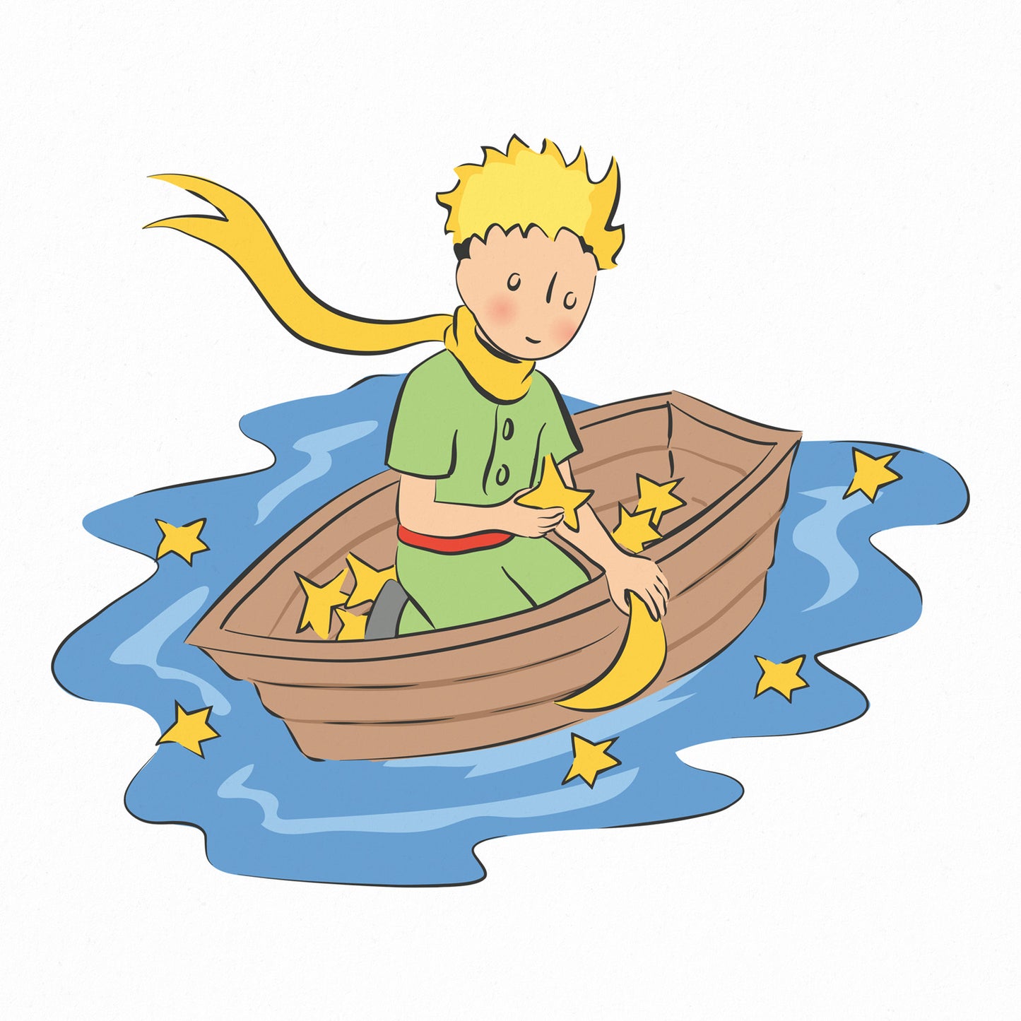 Broschürenkalender Der kleine Prinz 2026, 30 x 30 cm