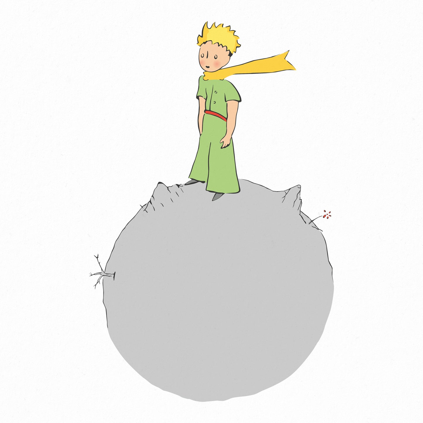 Broschürenkalender Der kleine Prinz 2026, 30 x 30 cm