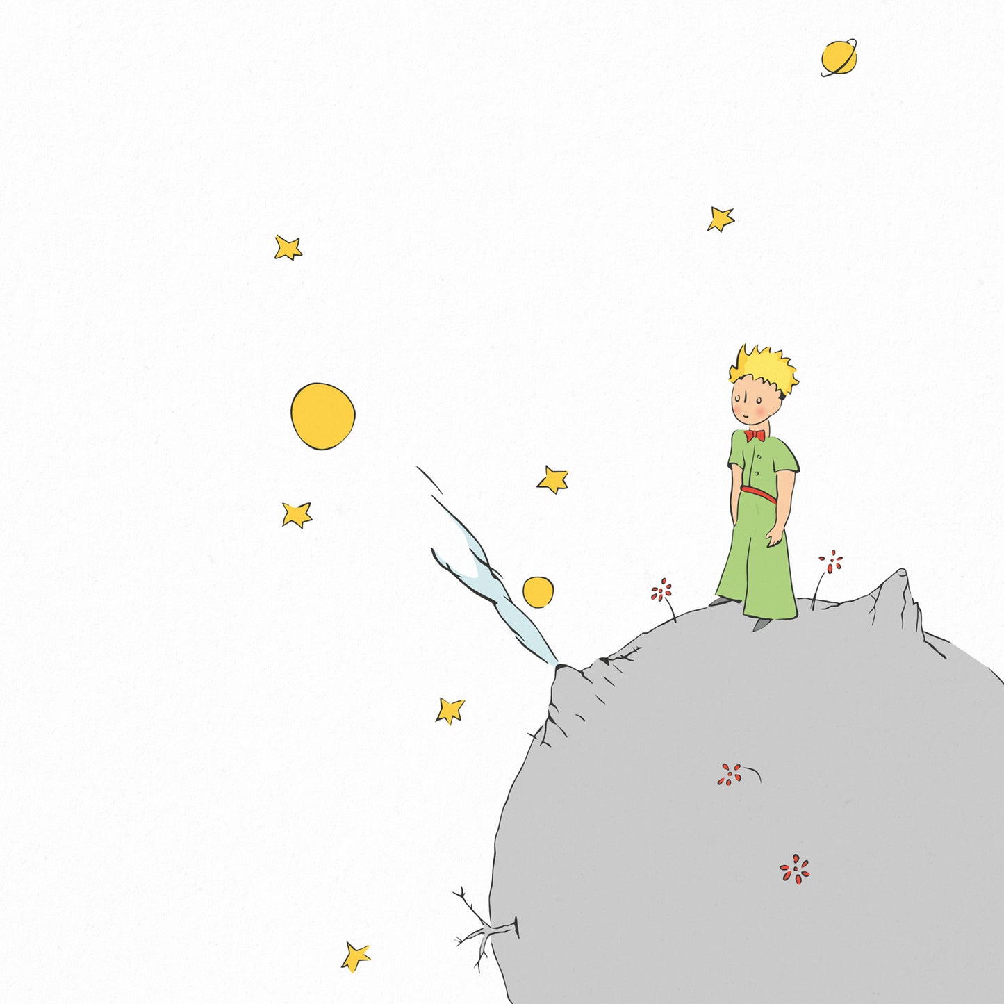 Broschürenkalender Der kleine Prinz 2026, 30 x 30 cm