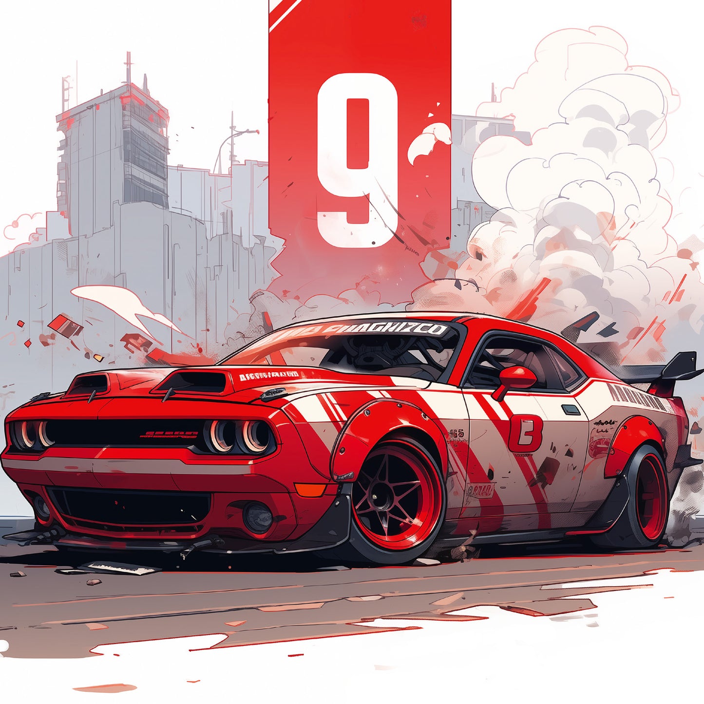 Broschürenkalender Fantastische Autos 2026, 30 x 30 cm