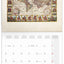 Broschürenkalender Alte Karten 2026, 30 x 30 cm