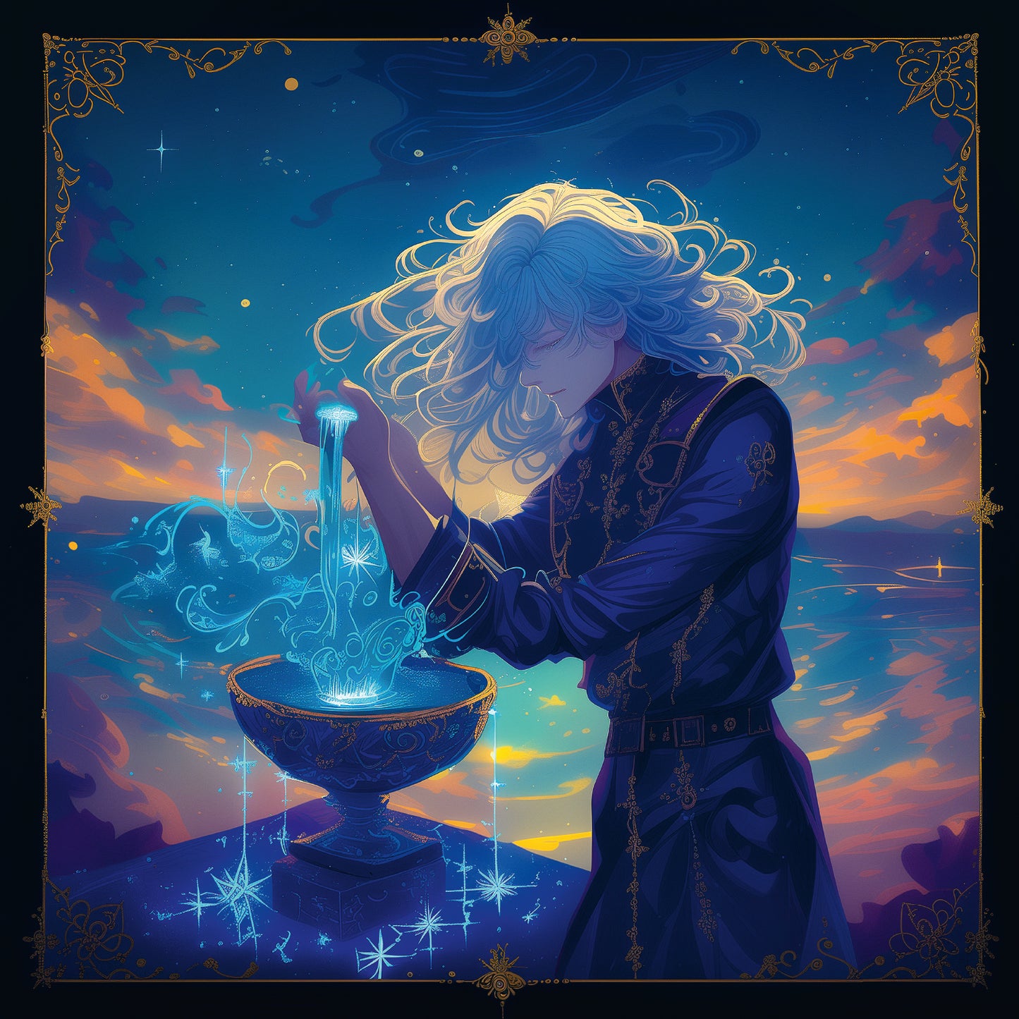 Broschürenkalender Anime Zodiac 2026, 30 × 30 cm