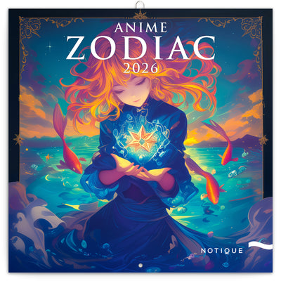 Broschürenkalender Anime Zodiac 2026, 30 × 30 cm