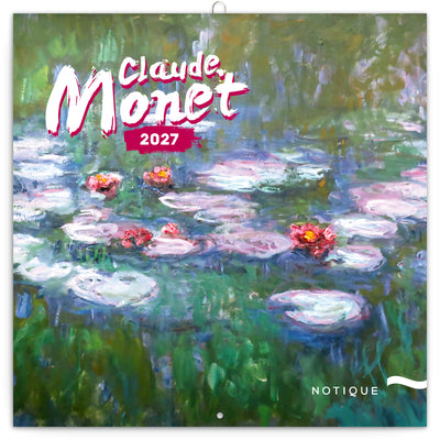 Broschürenkalender Claude Monet 2027, 30 x 30 cm