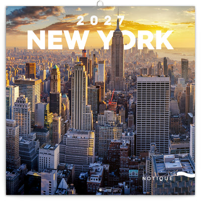Broschürenkalender New York 2027, 30 x 30 cm