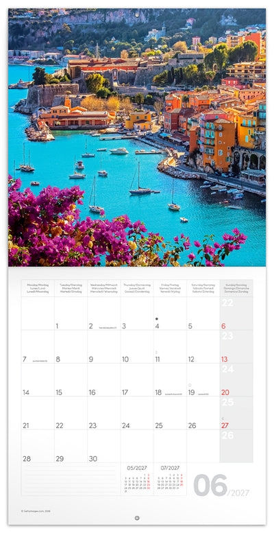 Broschürenkalender Provence 2027, 30 x 30 cm