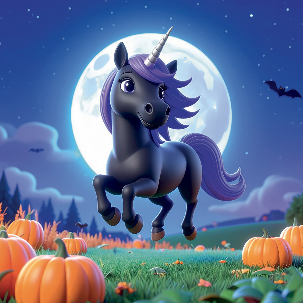 Broschürenkalender Happy Unicorns 2027, 30 x 30 cm