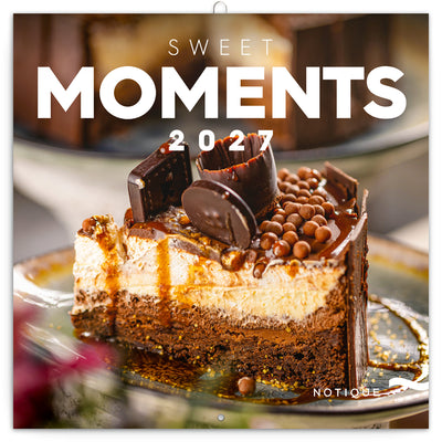 Broschürenkalender Sweet Moments 2027, 30 x 30 cm