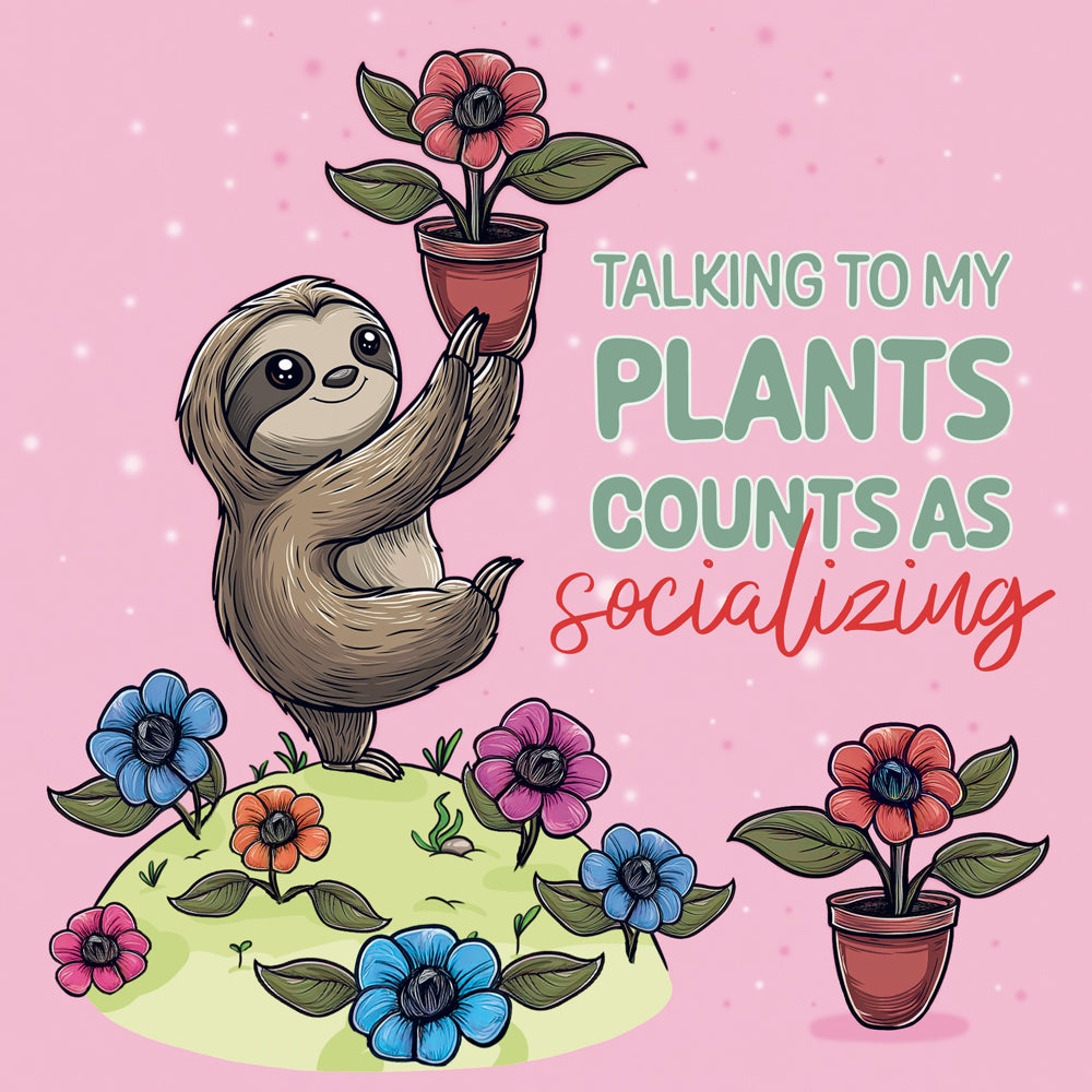 Broschürenkalender Lazy Sloths 2027, 30 x 30 cm