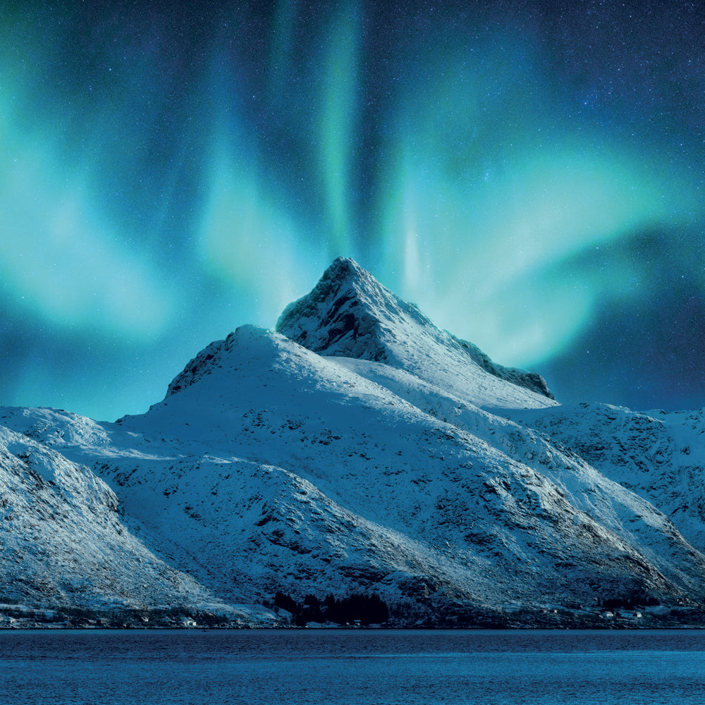 Broschürenkalender Aurora Borealis 2027, 30 x 30 cm