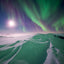Broschürenkalender Aurora Borealis 2027, 30 x 30 cm