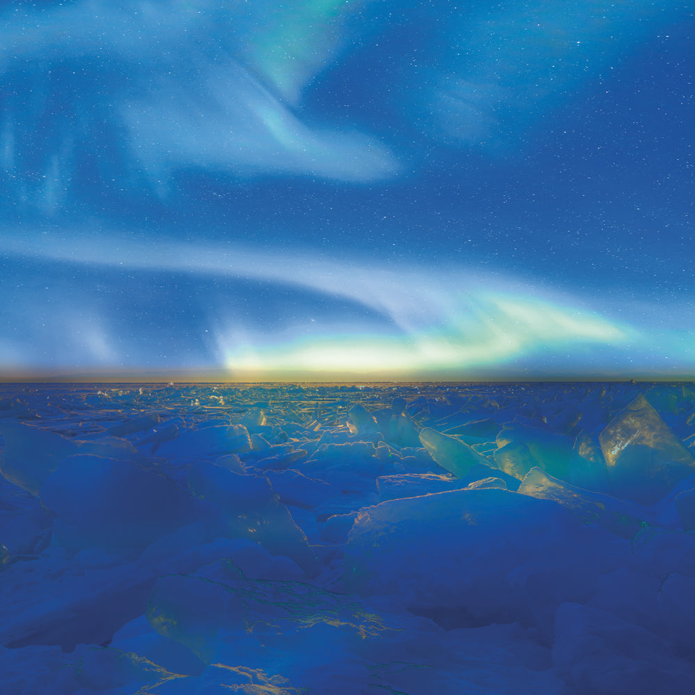 Broschürenkalender Aurora Borealis 2027, 30 x 30 cm