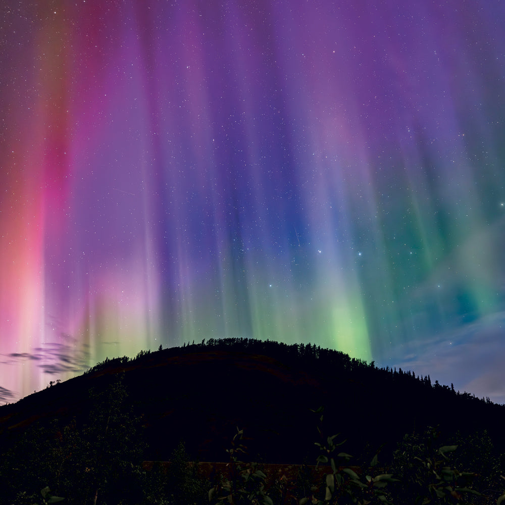 Broschürenkalender Aurora Borealis 2027, 30 x 30 cm
