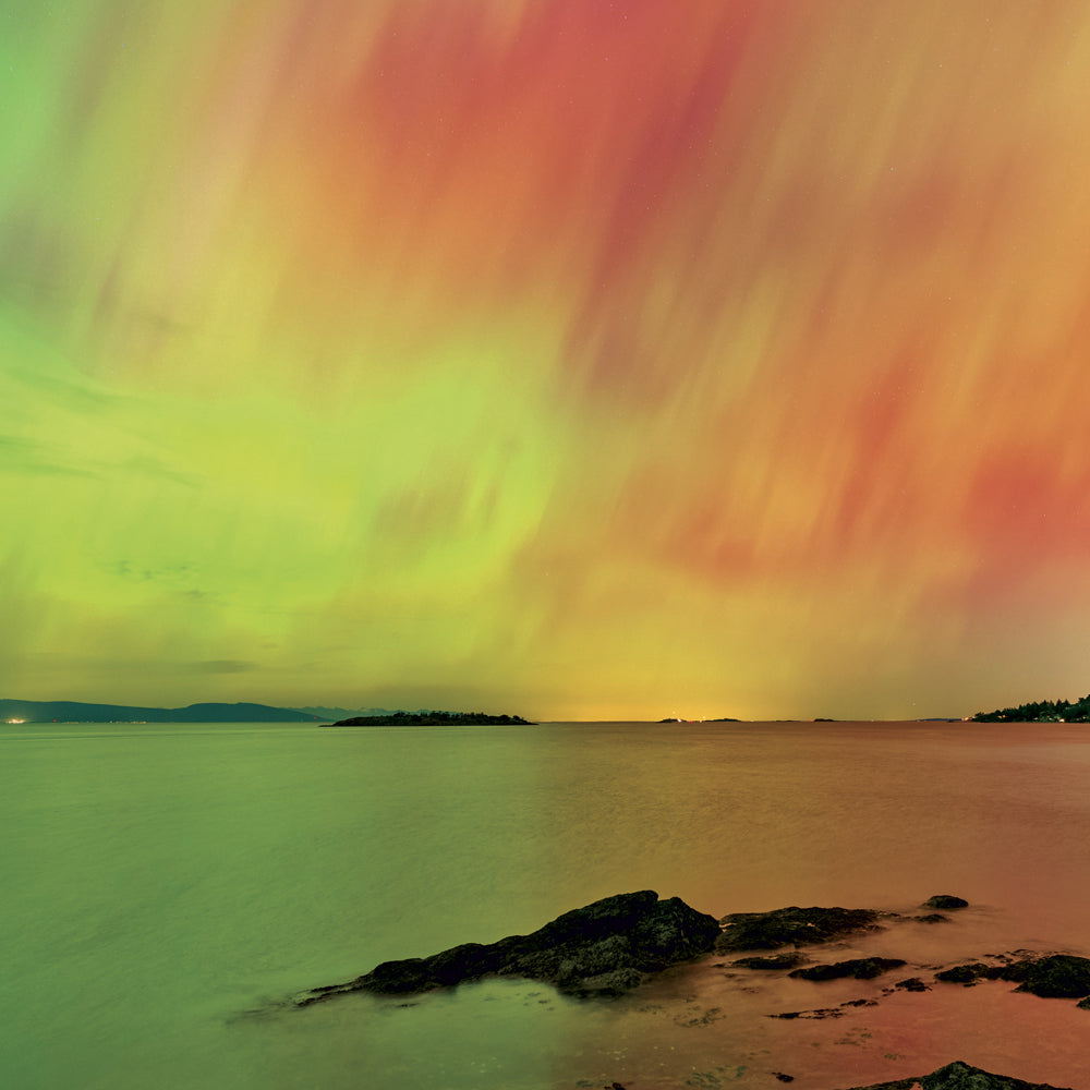 Broschürenkalender Aurora Borealis 2027, 30 x 30 cm