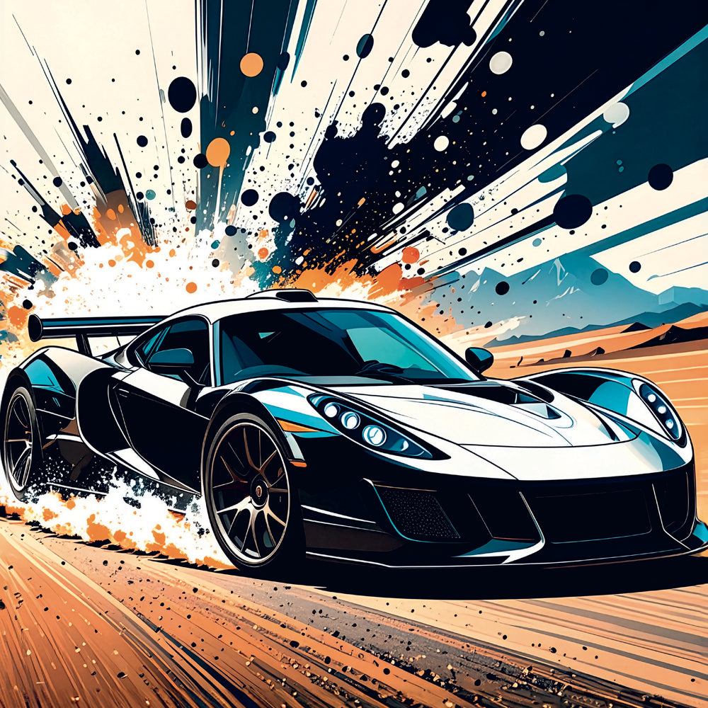 Broschürenkalender Fast Cars 2027, 30 x 30 cm