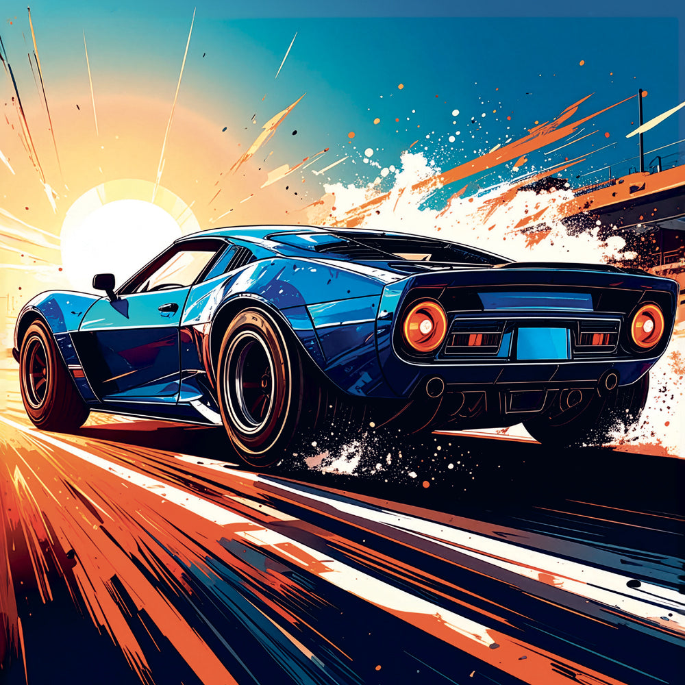 Broschürenkalender Fast Cars 2027, 30 x 30 cm