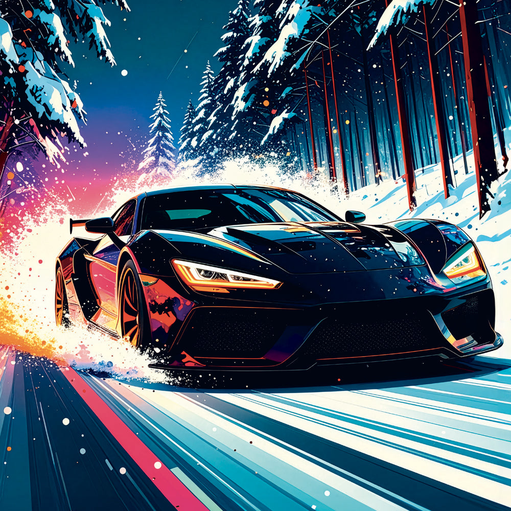 Broschürenkalender Fast Cars 2027, 30 x 30 cm