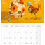 Broschürenkalender Chicken Artists 2027, 30 x 30 cm
