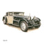 Broschürenkalender Classic Cars – Václav Zapadlík 2027, PLASTIC FREE, 30 x 30 cm