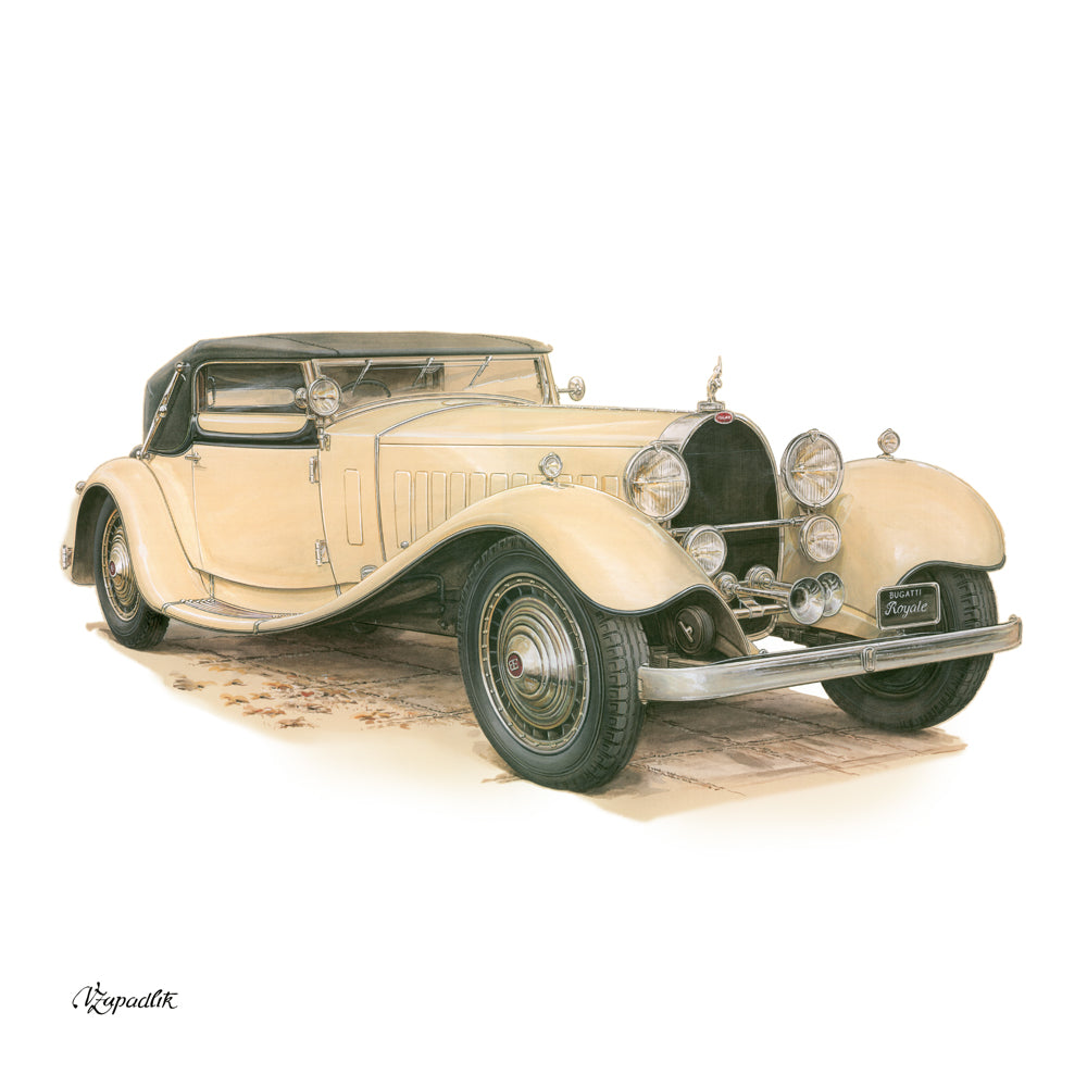 Broschürenkalender Classic Cars – Václav Zapadlík 2027, PLASTIC FREE, 30 x 30 cm