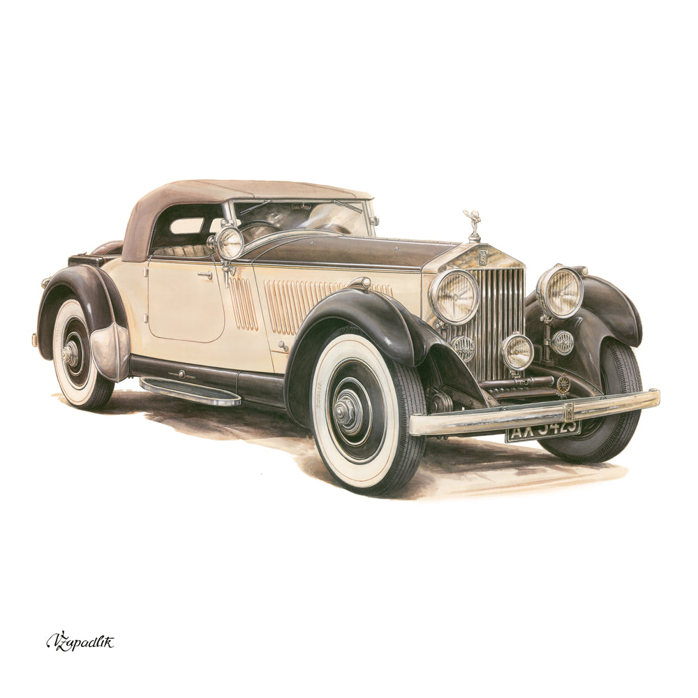 Broschürenkalender Classic Cars – Václav Zapadlík 2027, PLASTIC FREE, 30 x 30 cm